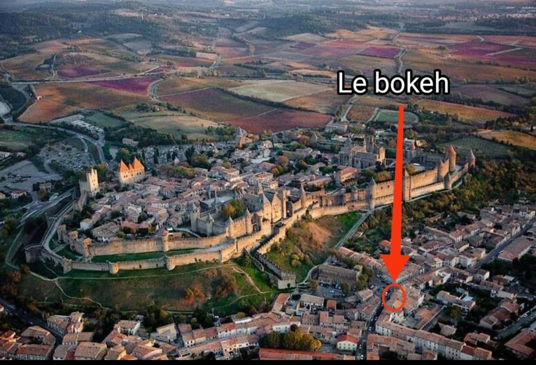 Le Bokeh - Face A La Cite Medievale